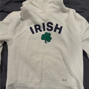 Under Armour White and Green Women's Sweater